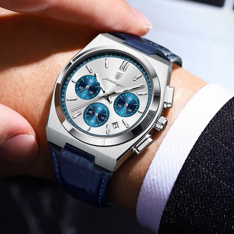 Fashionable, multifunctional, quartz-powered and luminous men's watches from famous brands